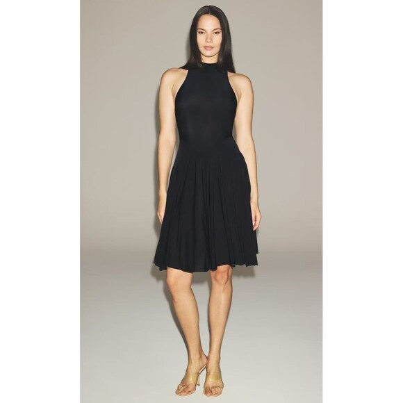 SKIMS Black Midi Dress - Picture 5 of 7